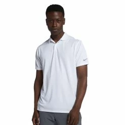 Nike Golf Nike Victory Dri Fit Mens Golf Polo -Clubs Shop 10280 100WHITE