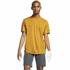 Nike Golf Nike Victory Dri Fit Mens Golf Polo -Clubs Shop 10280 703CHROMEYELL
