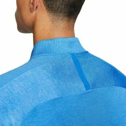 Nike Golf Nike Seamless Statement Mens Golf 1/2 Zip -Clubs Shop 10281 435LTPHOBLUE 2