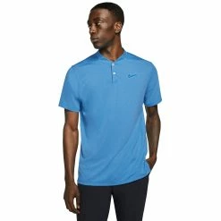 Nike Golf Nike Vapor Heather Blade Collar Mens Golf Polo