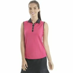 CHASE 54 Chase54 Serum Womens Sleeveless Golf Polo