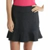 CHASE 54 Chase54 Serpent Ruffle Mesh Womens Golf Skort