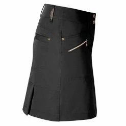 Daily Sports Miracle 18in Womens Golf Skort -Clubs Shop 11450 999BLACK 2