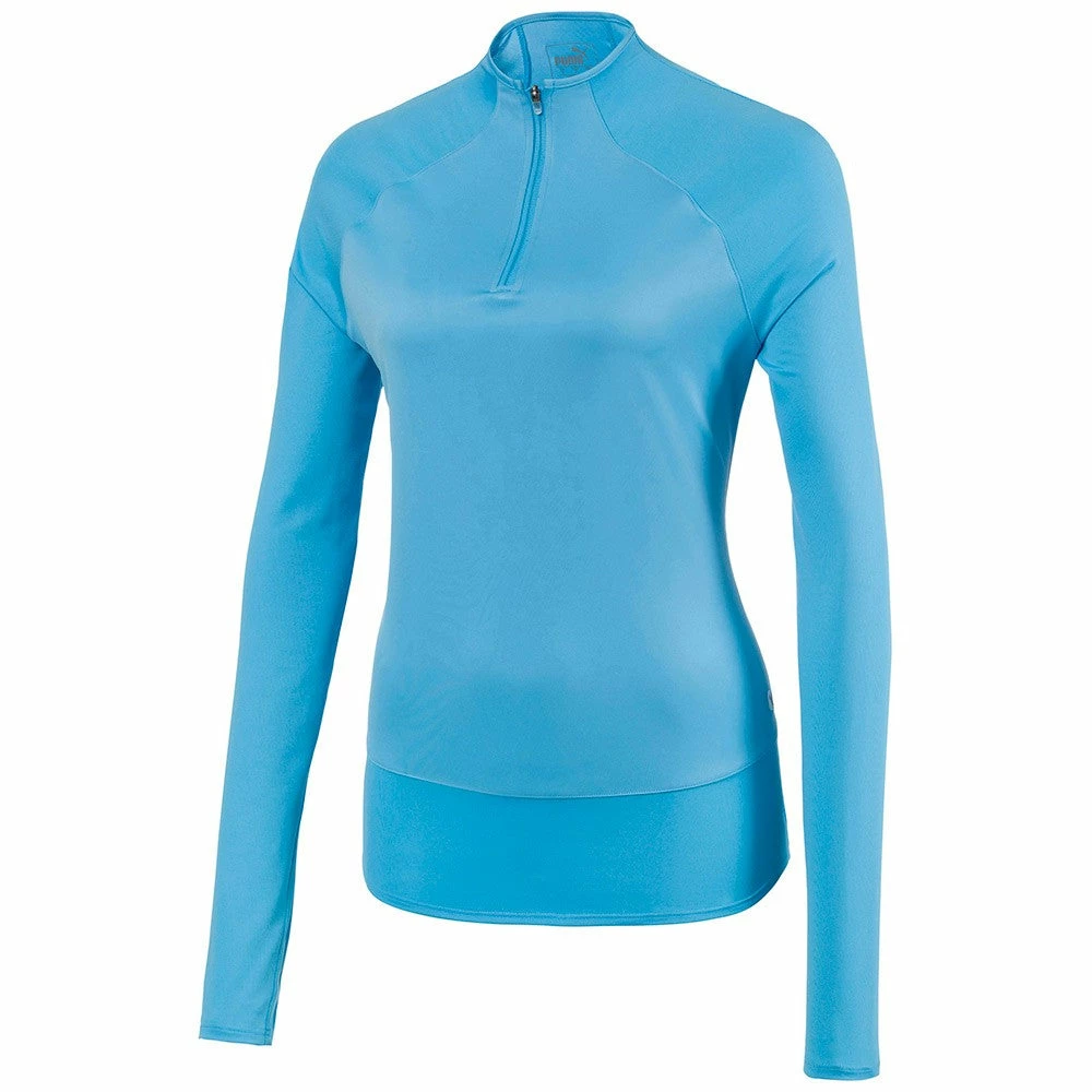 PUMA Golf Puma Mesh Womens Long Sleeve Golf 1/4 Zip 2 PUMA Golf Puma Mesh Womens Long Sleeve Golf 1/4 Zip - Image 2