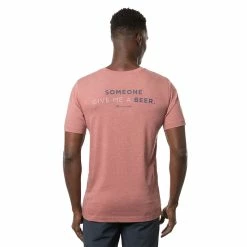 TravisMathew Finest Bottle Sargasso Sea Mens Golf T-Shirt -Clubs Shop 11843 HTHRRUBYWINE 1