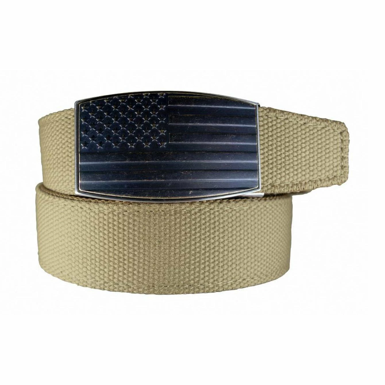 Nexbelt USA Antique Canvas Tan Mens Belt 1 Nexbelt USA Antique Canvas Tan Mens Belt