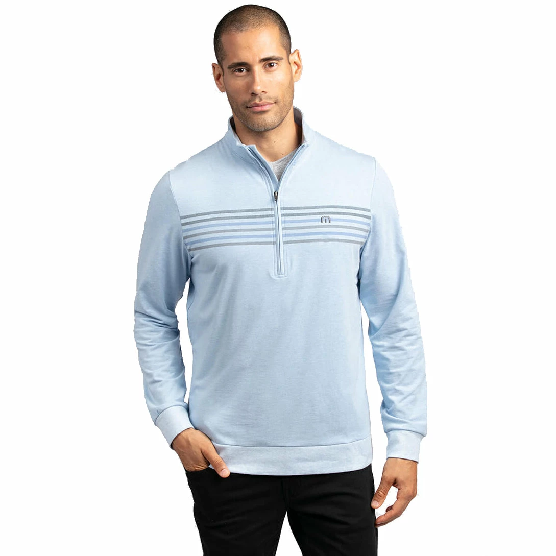 TravisMathew 2 Drink Minimum Mens Golf 1/2 Zip 1 TravisMathew 2 Drink Minimum Mens Golf 1/2 Zip