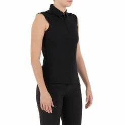 NVO Nikki Womens Sleeveless Golf Polo 18 NVO Nikki Womens Sleeveless Golf Polo -Clubs Shop 12331 001BLACK