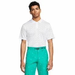 Nike Golf Nike Dri-FIT Vapor Mens Short Sleeve Golf Polo -Clubs Shop 13200 100WHITE