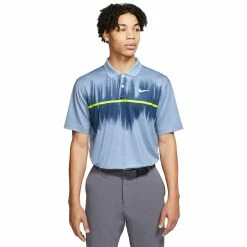 Nike Golf Nike Dri-FIT Vapor Printed Mens Golf Polo -Clubs Shop 13205 460INDIGOFOG