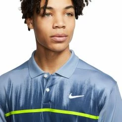 Nike Golf Nike Dri-FIT Vapor Printed Mens Golf Polo -Clubs Shop 13205 460INDIGOFOG 1