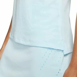 Nike Golf Nike Breathe Fairway Womens Sleeveless Golf Polo -Clubs Shop 13298 449TOPAZMIST 2