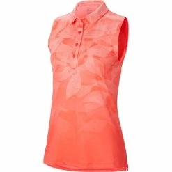 Nike Golf Nike Dri-FIT Summer Printed Womens Sleeveless Golf Polo -Clubs Shop 13303 644LASERCRIMS