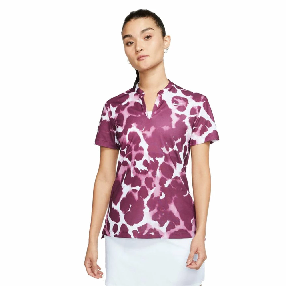Nike Golf Nike Dri Fit Victory Printed Womens Golf Polo 5 Nike Golf Nike Dri Fit Victory Printed Womens Golf Polo - Image 5