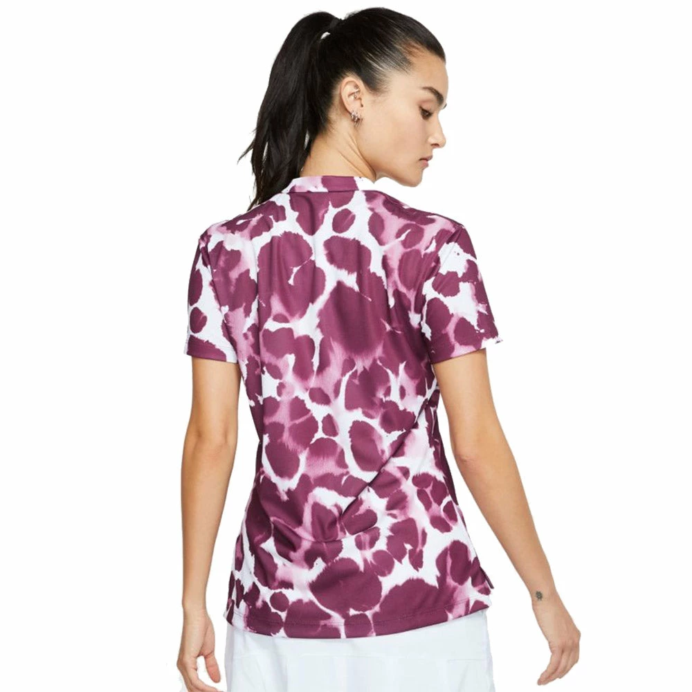 Nike Golf Nike Dri Fit Victory Printed Womens Golf Polo 6 Nike Golf Nike Dri Fit Victory Printed Womens Golf Polo - Image 6