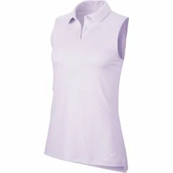 Nike Golf Nike Dri Fit Victory Sleeveless Texture OLC Womens Golf Polo 12 Nike Golf Nike Dri Fit Victory Sleeveless Texture OLC Womens Golf Polo -Clubs Shop 13308 509BARELYGRAP