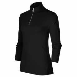 Nike Golf Nike Dri-FIT UV Victory Womens Golf Half Zip -Clubs Shop 13313 010BLACK