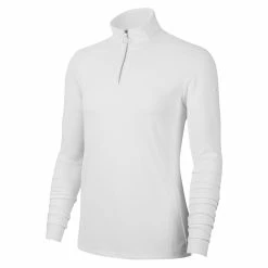 Nike Golf Nike Dri-FIT UV Victory Womens Golf Half Zip -Clubs Shop 13313 100WHITE