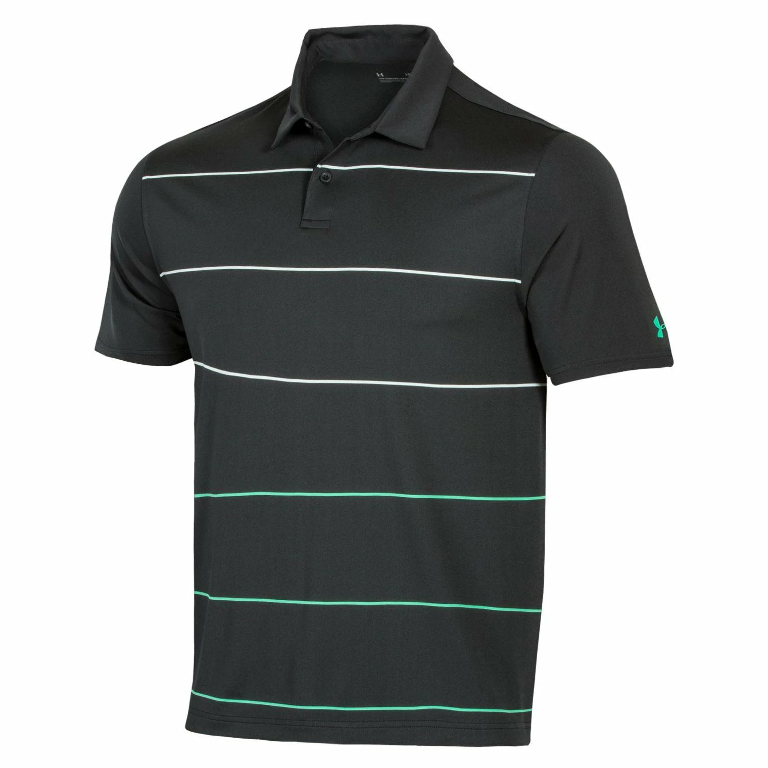 Under Armour Performance Target Stripe Mens Golf Polo 1 Under Armour Performance Target Stripe Mens Golf Polo