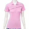 EP NY Bora Bora Curved Piping Womens Short Sleeve Golf Polo