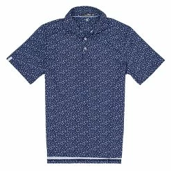 Polo Ralph Lauren RLX Lightweight Airflow Jersey Floral Mens Golf Polo