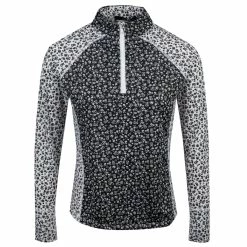 Polo Ralph Lauren RLX Printed Power Stretch Womens Golf 1/4 Zip