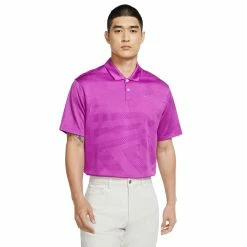 Nike Golf Nike Dri-FIT Vapor Historic Mens Golf Polo -Clubs Shop 15764 VIVIDPURPL551