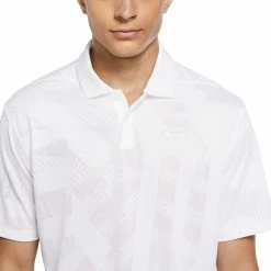 Nike Golf Nike Dri-FIT Vapor Historic Mens Golf Polo -Clubs Shop 15764 WHITE100 1