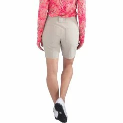 JoFit Belted 7.5in Womens Golf Shorts -Clubs Shop 17509 SAND 2