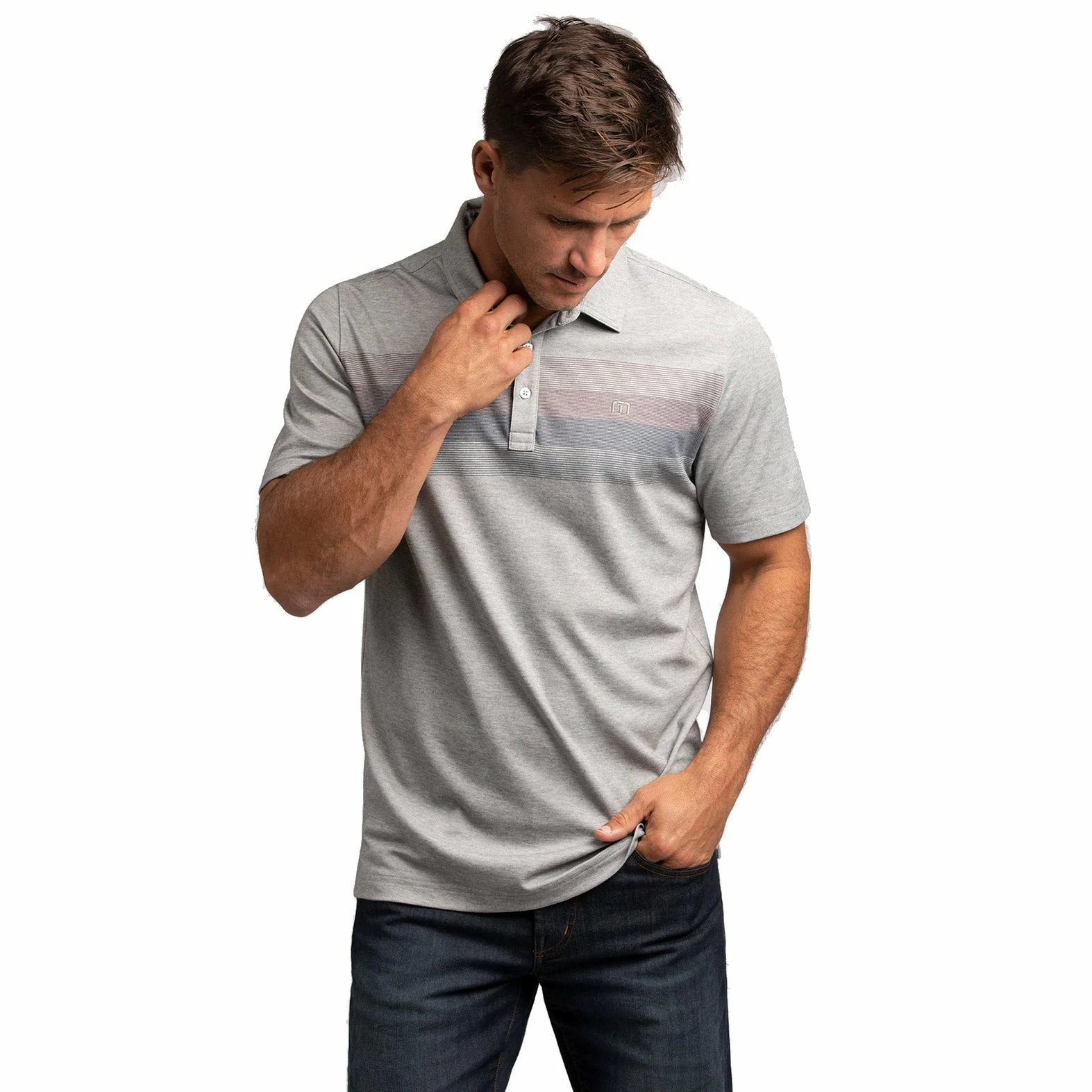TravisMathew Kartchner 3.0 Mens Golf Polo 1 TravisMathew Kartchner 3.0 Mens Golf Polo