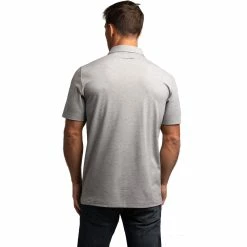 TravisMathew Kartchner 3.0 Mens Golf Polo 5 TravisMathew Kartchner 3.0 Mens Golf Polo -Clubs Shop 17637 HEATHERGREY 2
