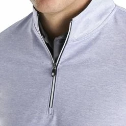 FootJoy Pullover Mens Golf 1/2 Zip -Clubs Shop 17795 HEATHRLAVENDER 2 aa32b783 e22d 4597 a43a 4df7b8f8d449