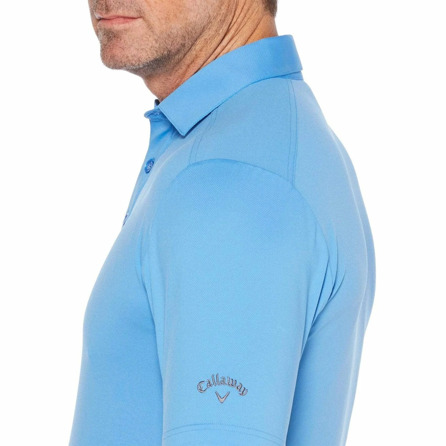 Callaway Cooling Micro Hex Mens Golf Polo 5 Callaway Cooling Micro Hex Mens Golf Polo - Image 5