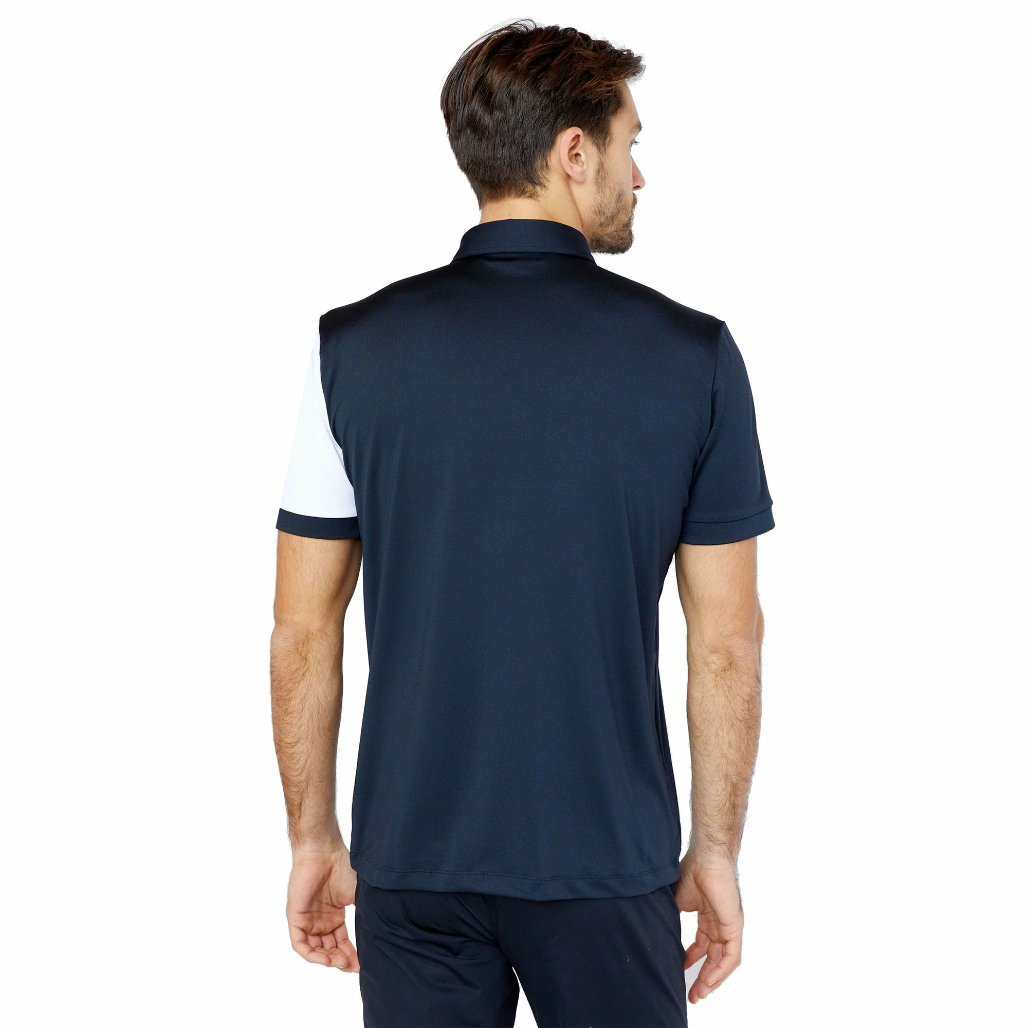 Redvanly Hyde Black Mens Golf Polo 2 Redvanly Hyde Black Mens Golf Polo - Image 2