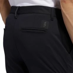Adidas Golf Adidas Adicross Warp Knit Black Mens Golf Joggers -Clubs Shop 18694 BLACK 2 cd532152 a8f6 4090 8b55 245ffe658843