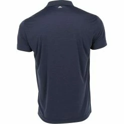 J.Lindeberg J. Lindeberg Flinn Amer Fit Mens Golf Polo -Clubs Shop 19472 NAVYWHITE 1