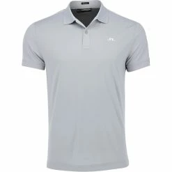 J.Lindeberg J. Lindeberg Flinn Amer Fit Mens Golf Polo -Clubs Shop 19472 STONEGREYMELA