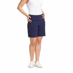 Kinona Tailored N Trim 8in Womens Golf Shorts -Clubs Shop 19654 NAVY dd382894 fc69 4b17 9cd0 a2824e9a6bbb