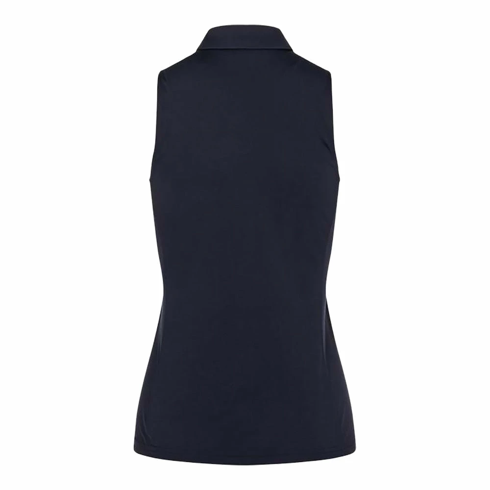 J.Lindeberg J. Lindeberg Dena Womens Sleeveless Golf Polo 2021 3 J.Lindeberg J. Lindeberg Dena Womens Sleeveless Golf Polo 2021 - Image 3