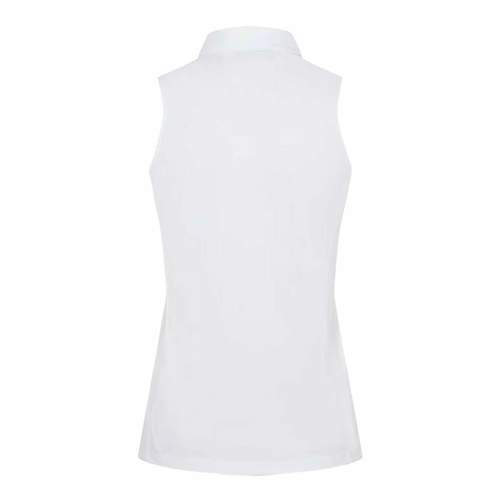 J.Lindeberg J. Lindeberg Dena Womens Sleeveless Golf Polo 2021 5 J.Lindeberg J. Lindeberg Dena Womens Sleeveless Golf Polo 2021 - Image 5