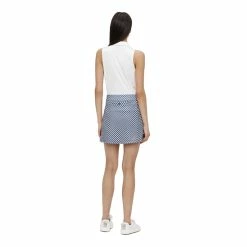 J.Lindeberg J. Lindeberg Amelie Mid Printed 16.5in Womens Golf Skort 7 J.Lindeberg J. Lindeberg Amelie Mid Printed 16.5in Womens Golf Skort -Clubs Shop 19697 GINGHAMNVYWHT 1 8414f643 6d2d 4d78 a1ff 100dc1bc85cd