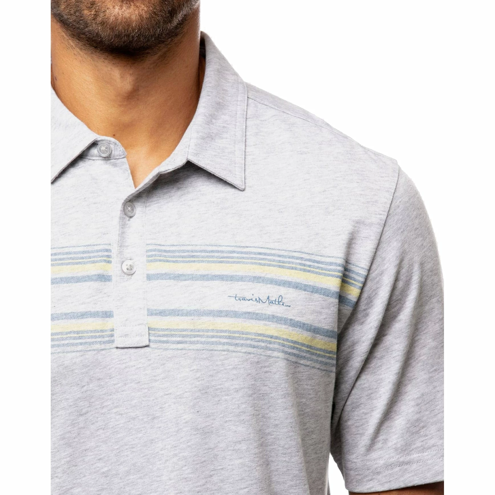 TravisMathew Party Foul Mens Golf Polo 2 TravisMathew Party Foul Mens Golf Polo - Image 2