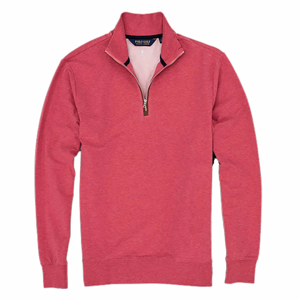 Polo Ralph Lauren Polo Golf Ralph Lauren Fine Gauge Terry Salmon Heather Mens Golf 1/2 Zip 1 Polo Ralph Lauren Polo Golf Ralph Lauren Fine Gauge Terry Salmon Heather Mens Golf 1/2 Zip