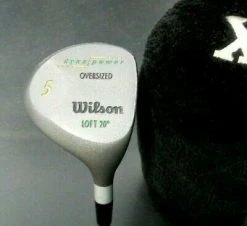 Vintage Wilson DYNAPOWER OVER SIZED 20° 5 Wood Regular Steel Shaft & Head Cover -Clubs Shop 1 377ff481 9cd4 4427 bdab e133b00cd986