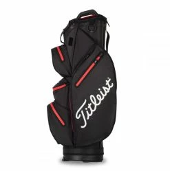 Titleist StaDry 14 Golf Cart Bag TB21CT7 -Clubs Shop 2021 cart 14 stadry black black red 03 75