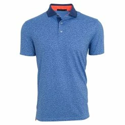 Greyson Brook Trout Stream Mens Golf Polo