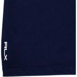 Polo Ralph Lauren RLX Tricolor French Navy Womens Sleeveless Golf 1/4 Zip -Clubs Shop 21551 FRNCHNVYMULTI 2