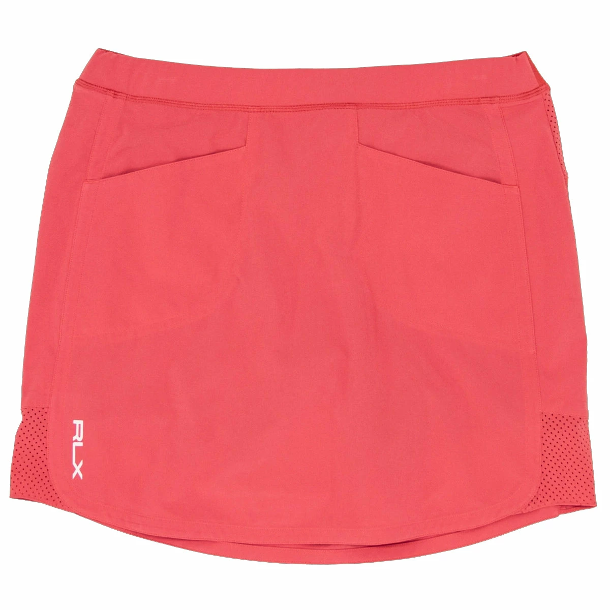 Polo Ralph Lauren RLX Ralph Lauren Aim 17in Sunset Red Womens Golf Skort 1 Polo Ralph Lauren RLX Ralph Lauren Aim 17in Sunset Red Womens Golf Skort