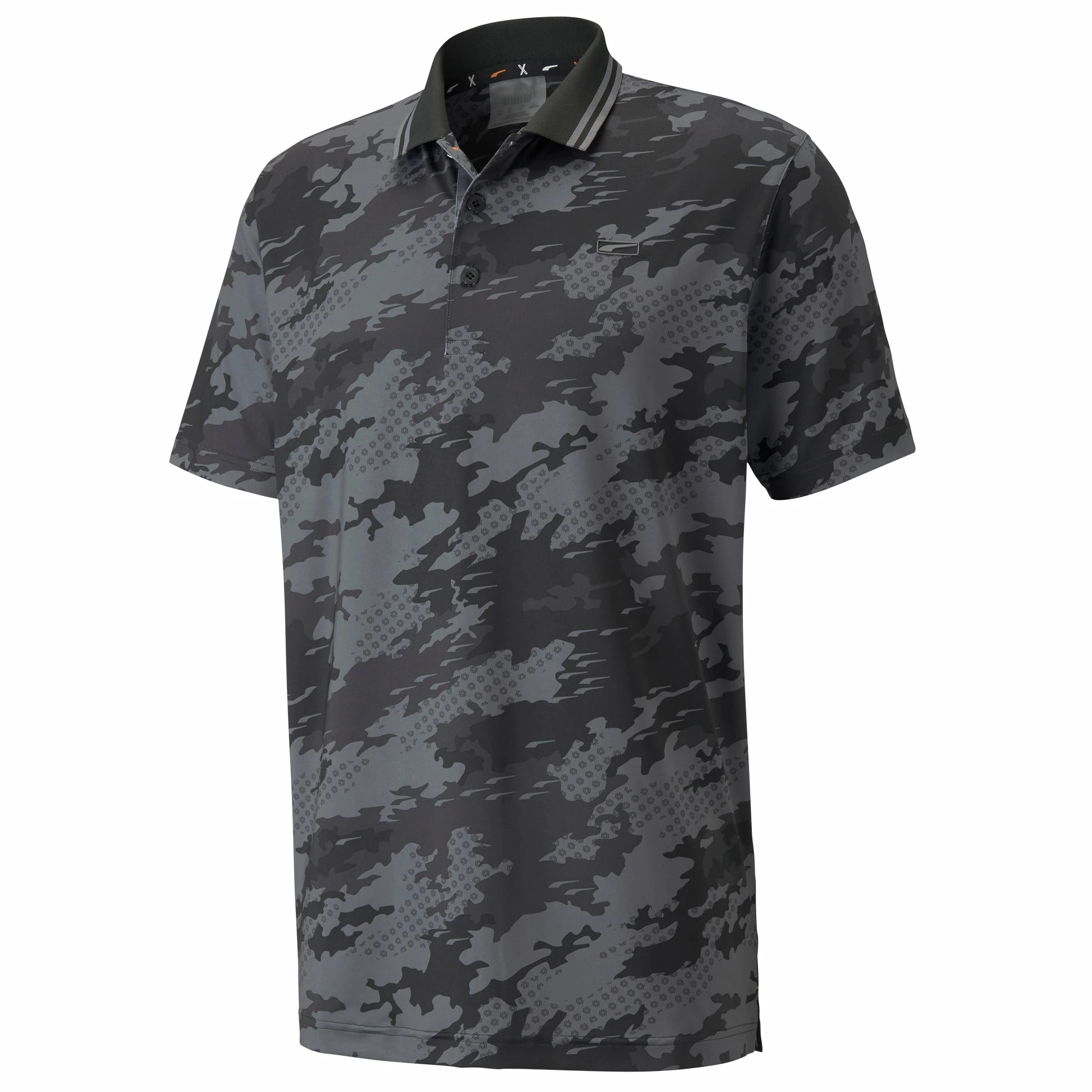 PUMA Golf Puma X Camouflage Mens Golf Polo 1 PUMA Golf Puma X Camouflage Mens Golf Polo