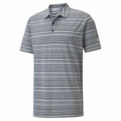PUMA Golf Puma MATTR Fine Stripe Mens Golf Polo